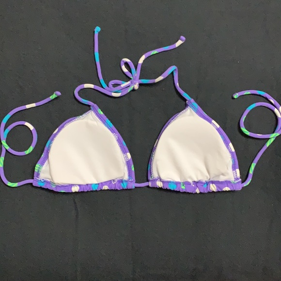 Purple Polkadot Bathing Suit Set - Picture 3 of 5